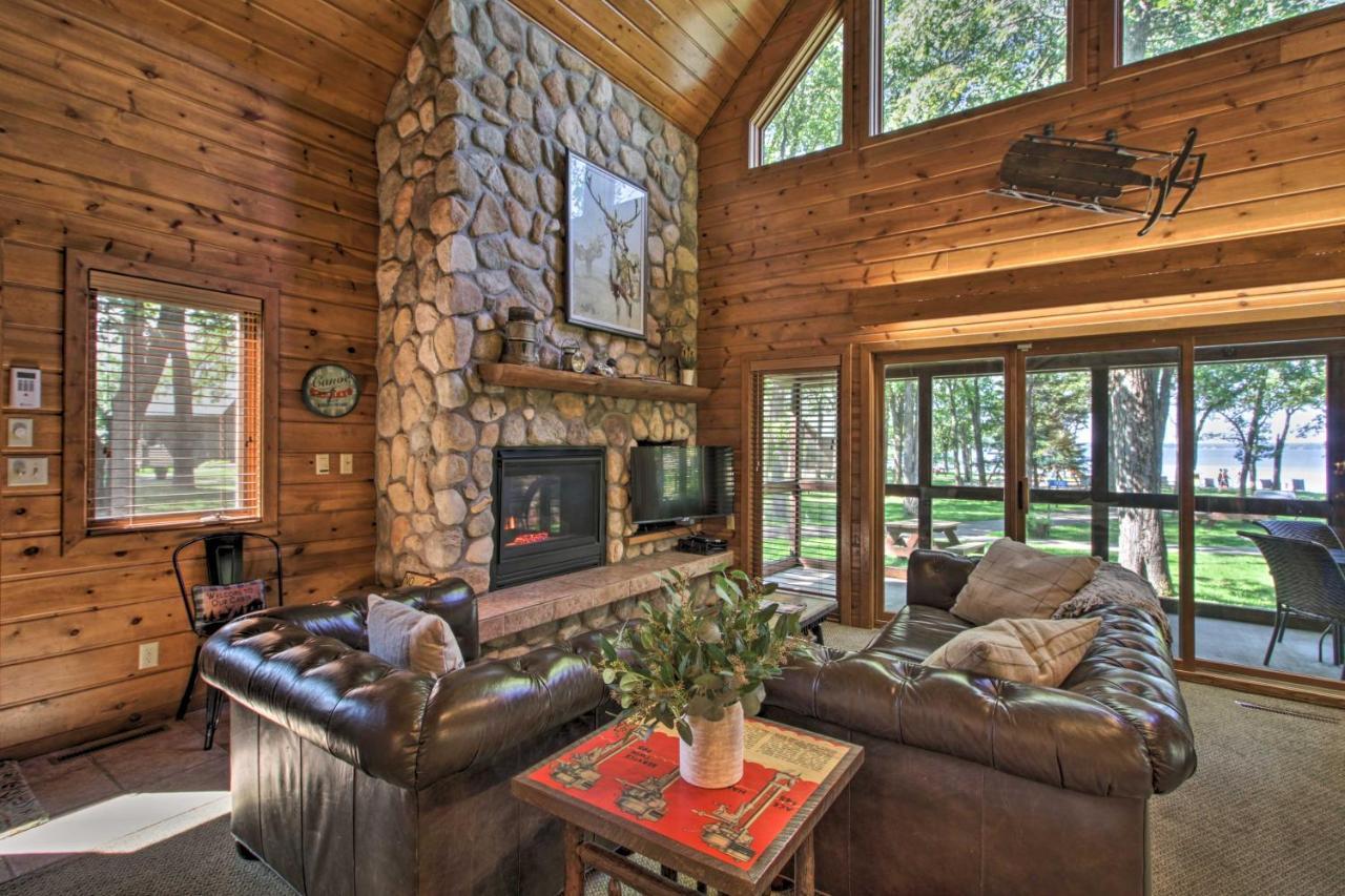 Alluring Nisswa Cabin On Gull Lake With Fireplace! Exterior photo